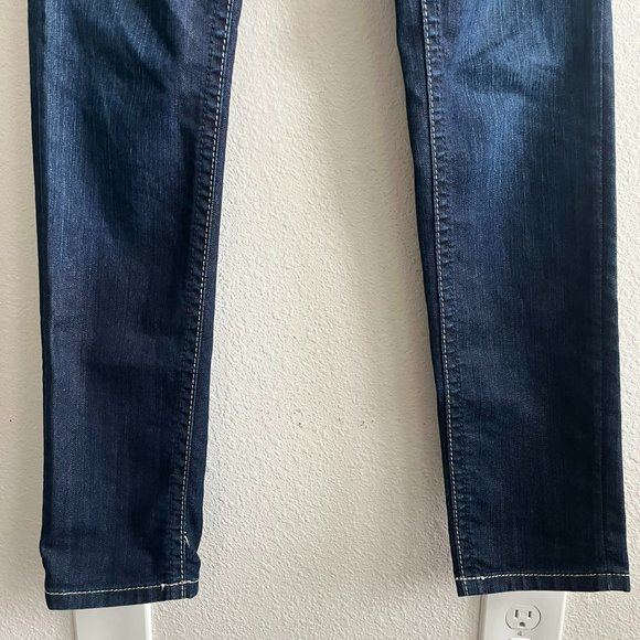 NWOT Miss Me Dark Wash Embellished Skinny Jeans Size 27 Style JP46565 - Picture 3 of 14